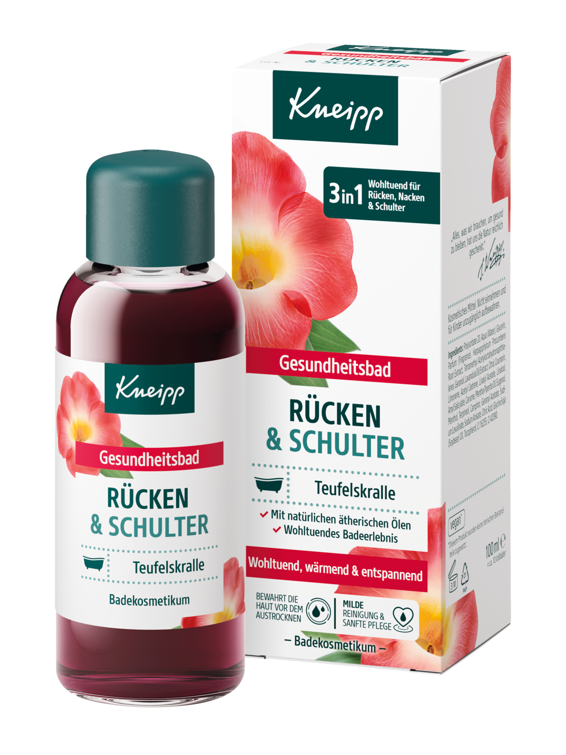 Gesundheitsbad R&uuml;cken & Schulter - Vorderansicht