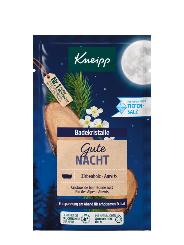 Badekristalle Gute Nacht