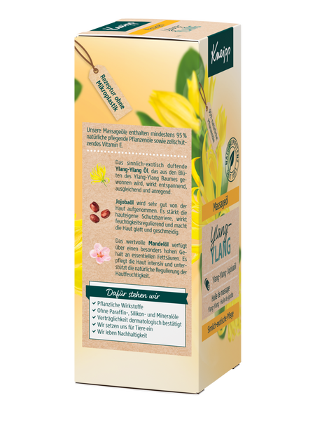Massageöl Ylang-Ylang - Rechte Ansicht