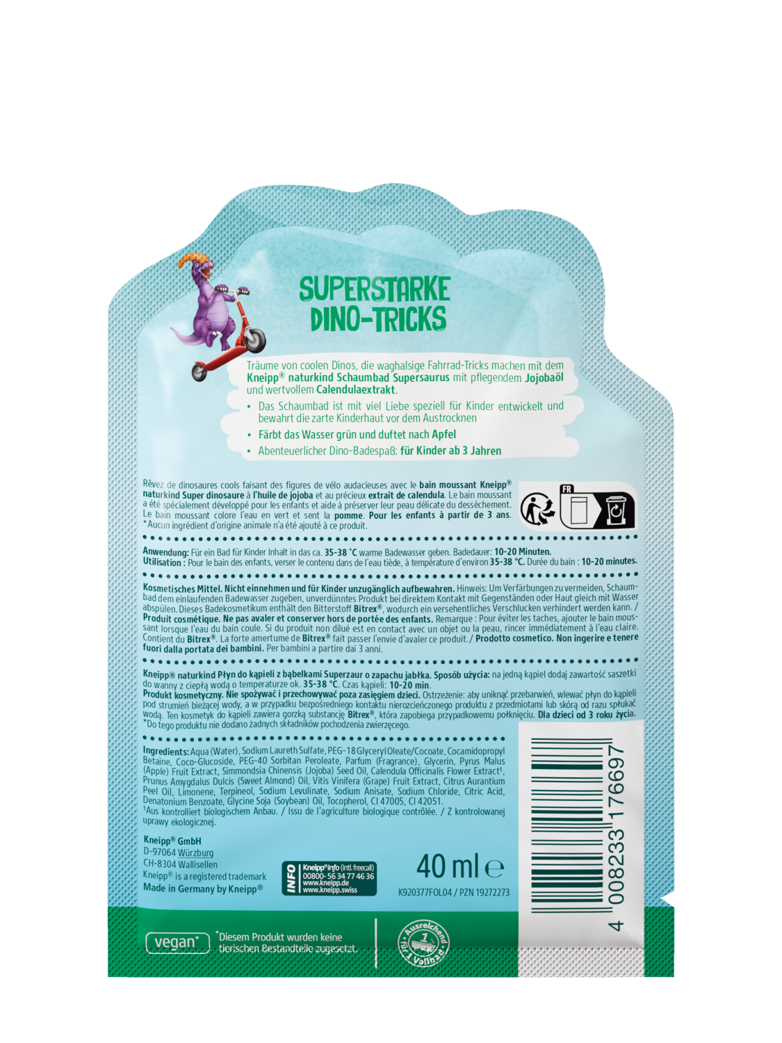 Naturkind Schaumbad Supersaurus - product.imageview.details