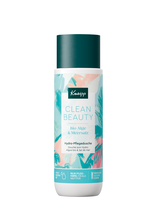 Clean Beauty Hydro Pflegedusche Bio Alge & Meersalz