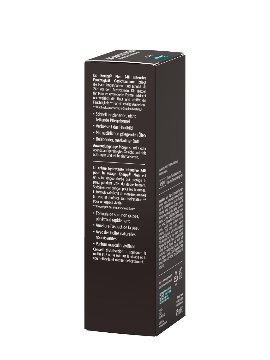 24h Intensive Feuchtigkeit Gesichtscreme - Linke Ansicht