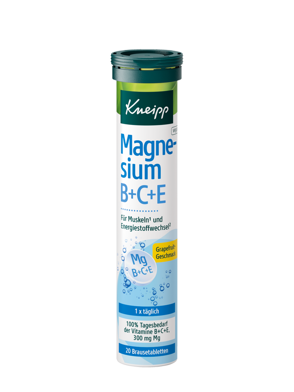 Magnesium u. Vitamin B+C+E