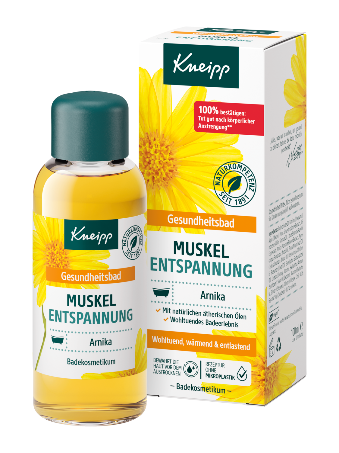 Gesundheitsbad Muskel Entspannung - Vorderansicht