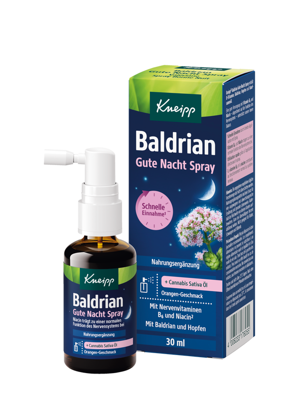 Baldrian Gute Nacht Spray