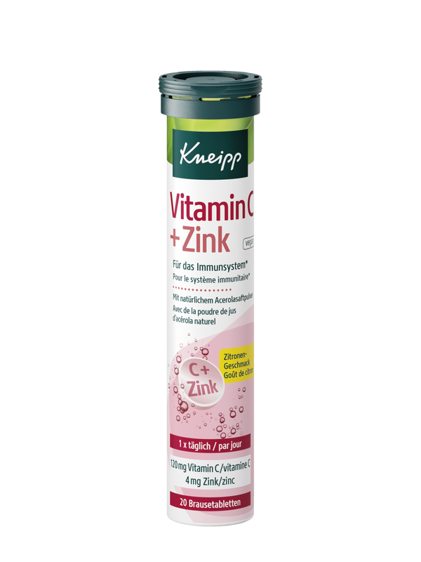Vitamin C + Zink Brausetablette