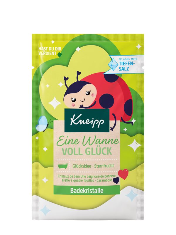 Badekristalle Eine Wanne voll Glück