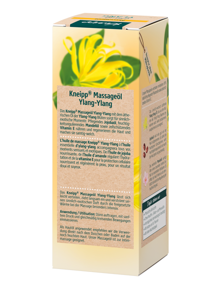 Massageöl Ylang-Ylang - Rückansicht