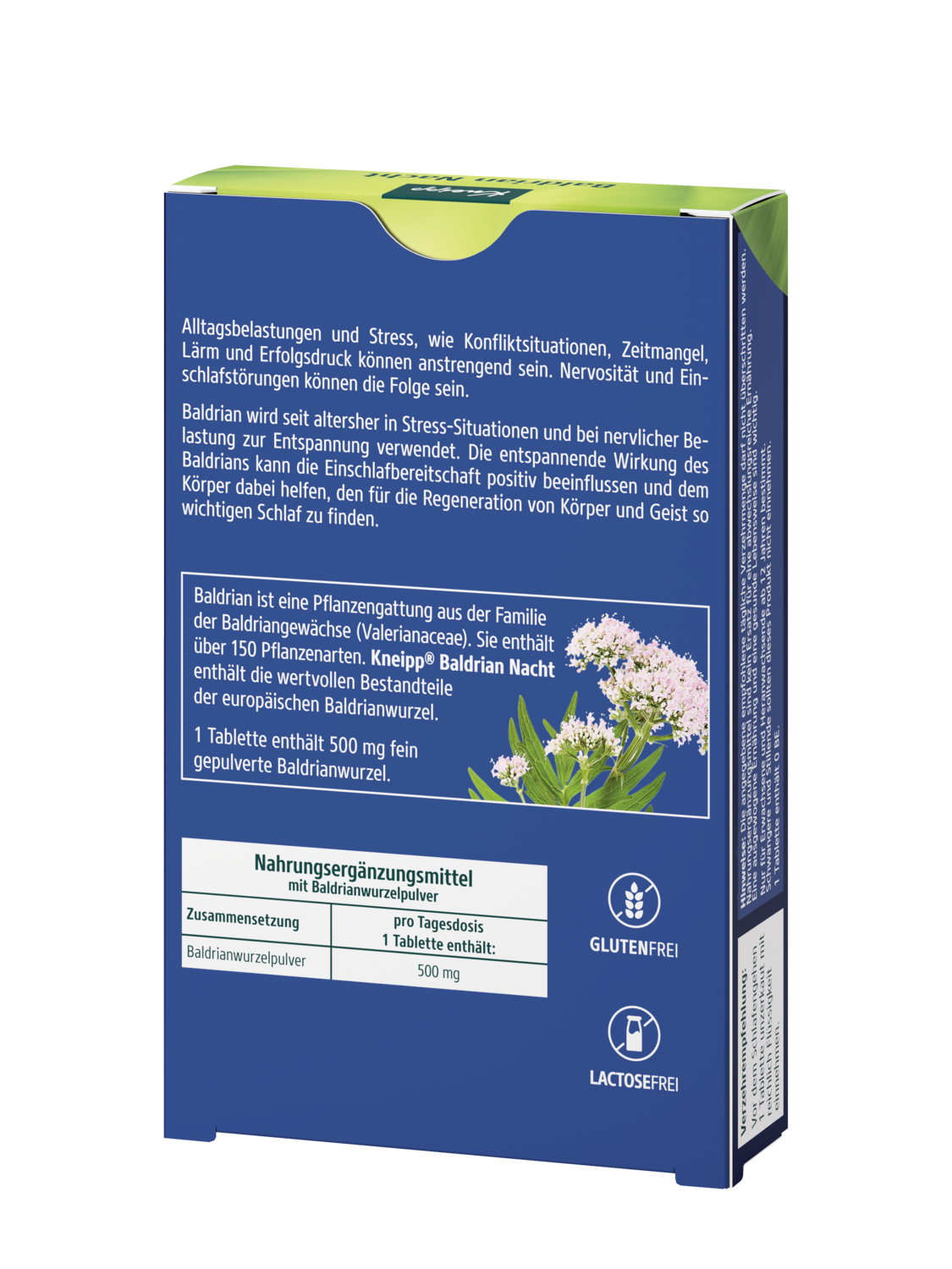 Kneipp Baldrian Nacht - R&uuml;ckansicht