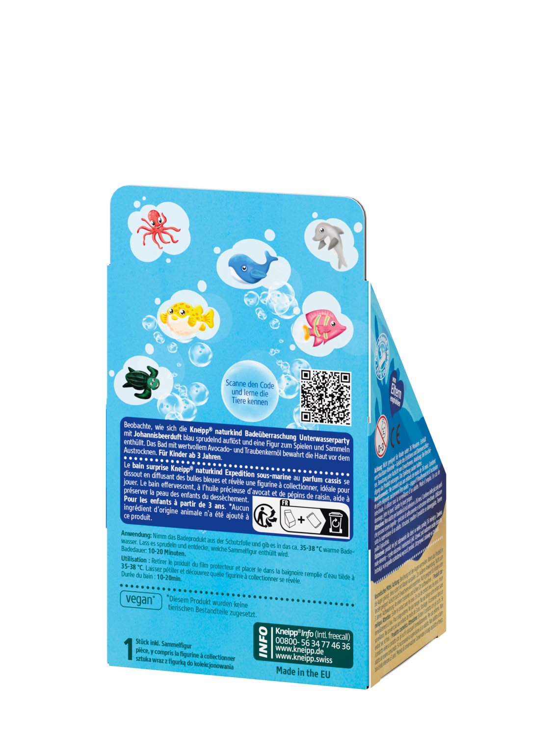 Naturkind Bade&uuml;berraschung Unterwasser Party - R&uuml;ckansicht