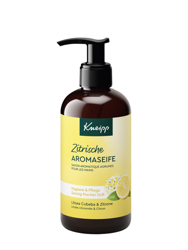 Zitrische Aromaseife Litsea Cubeba & Zitrone