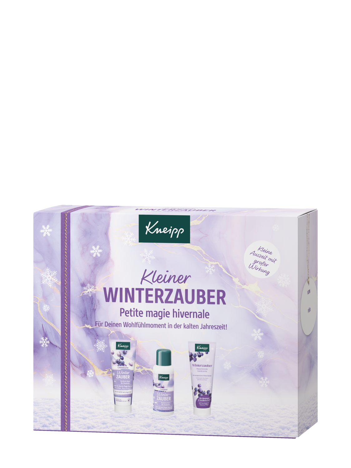 Geschenkset Kleiner Winterzauber - Vorderansicht