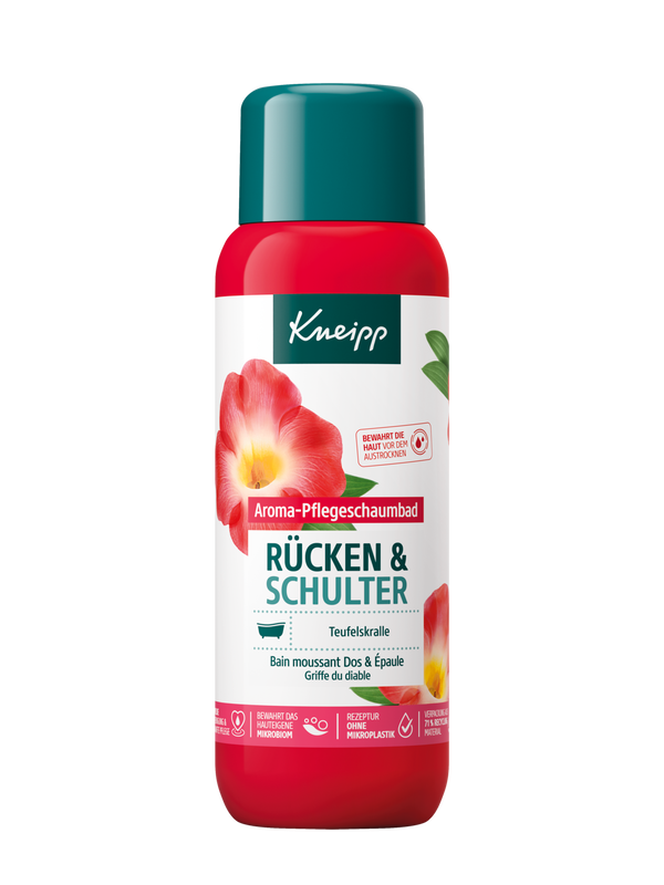 Aroma-Pflegeschaumbad Rücken & Schulter