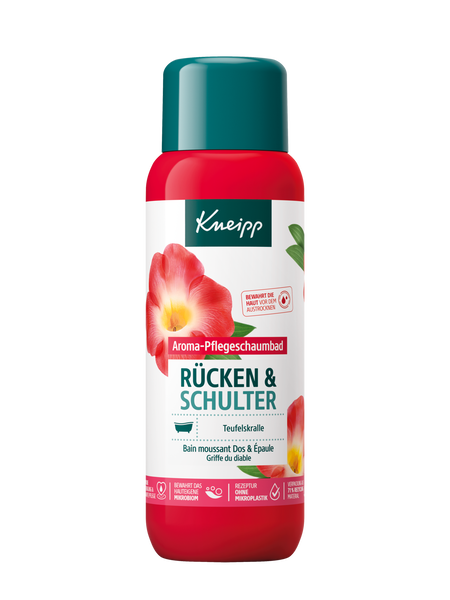 Aroma-Pflegeschaumbad Rücken & Schulter - Vorderansicht