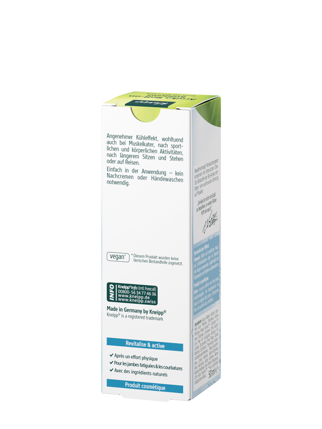 Arnika Roll-on K&uuml;hlend - R&uuml;ckansicht