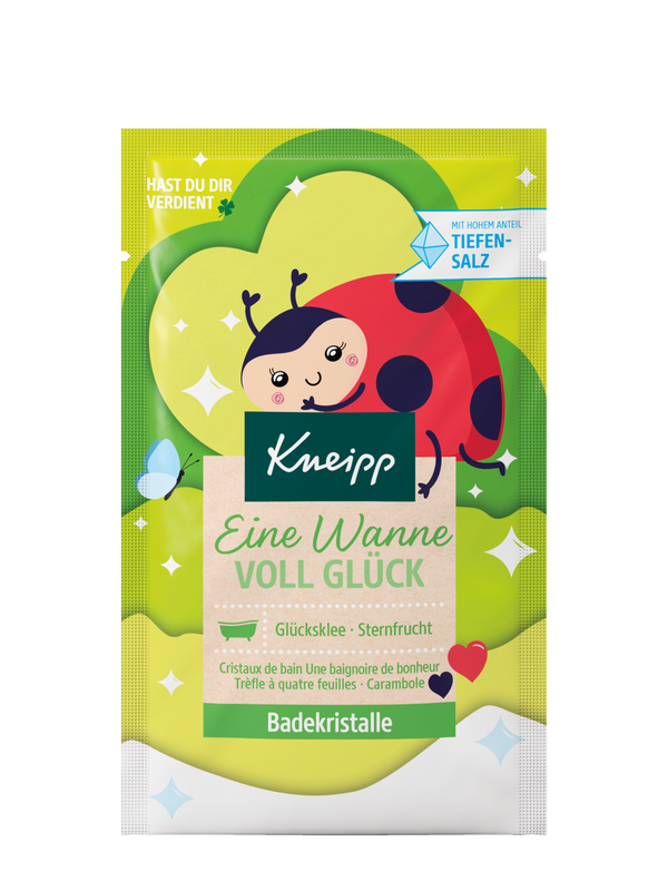 Badekristalle Eine Wanne voll Glück