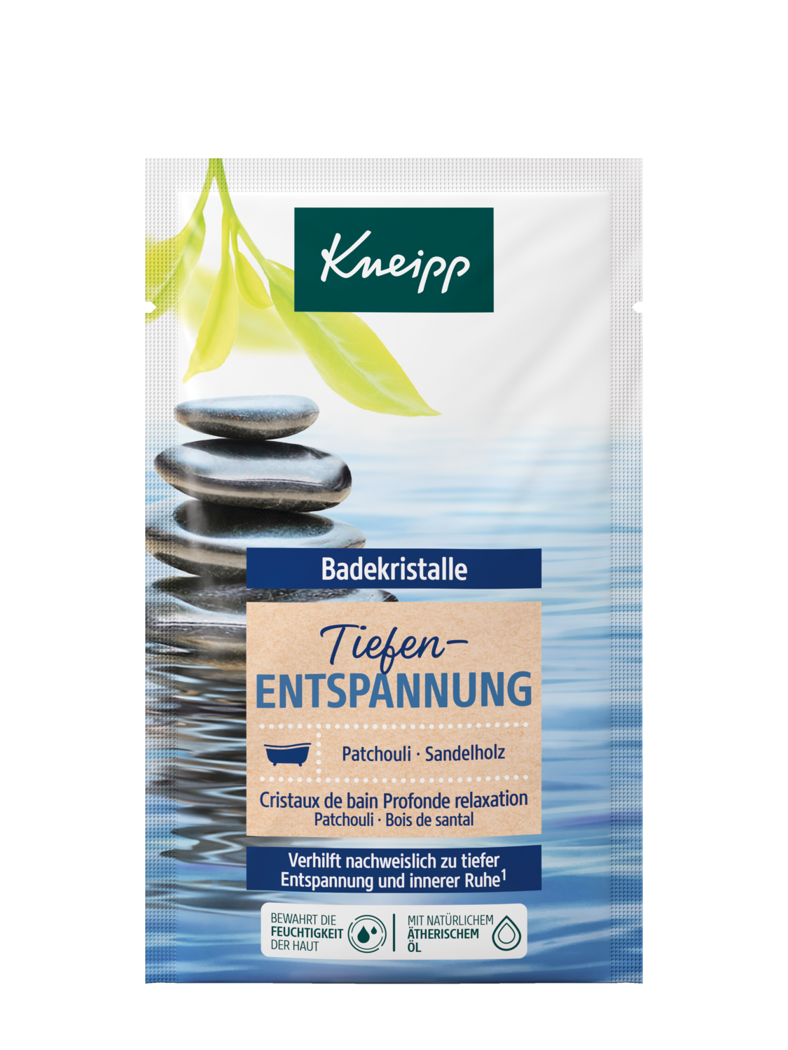 Badekristalle Tiefenentspannung - Vorderansicht