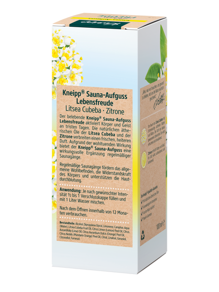 Sauna-Aufguss Lebensfreude - Rückansicht