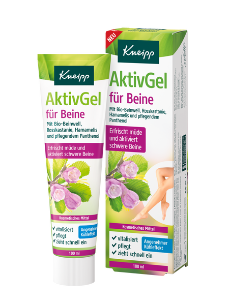 Aktiv Gel für Beine - Vorderansicht
