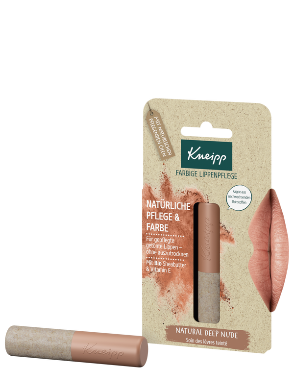 Farbige Lippenpflege Natural Deep Nude