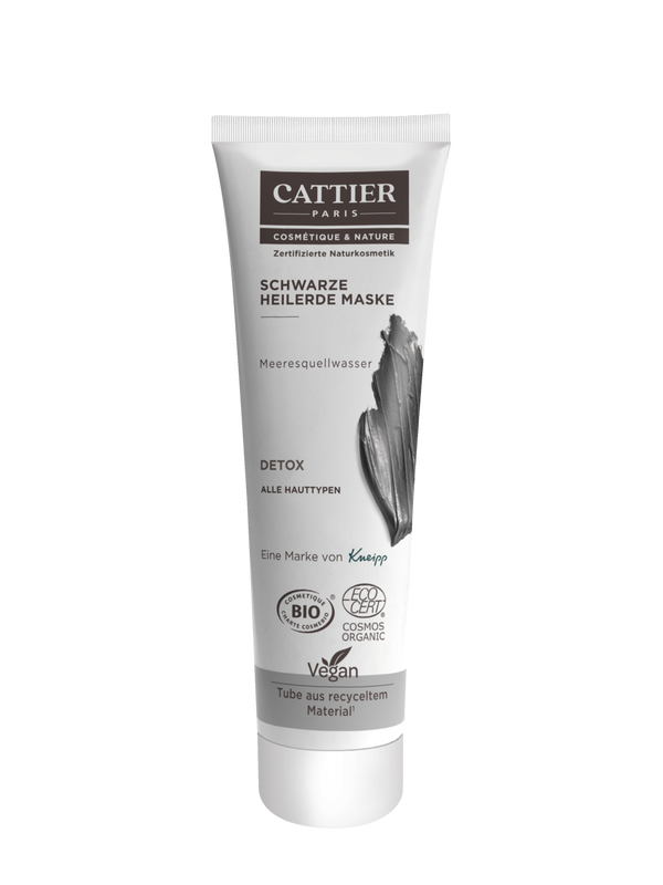 Cattier Schwarze Heilerde Maske 