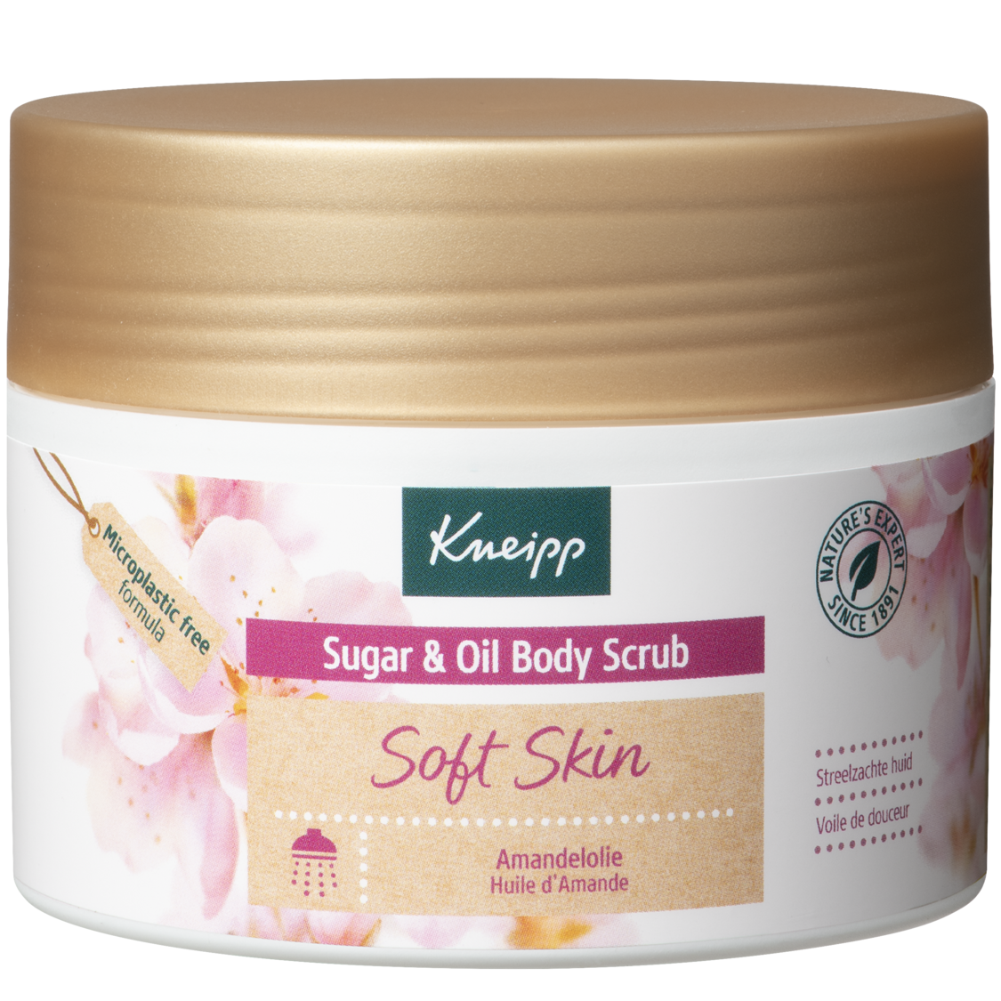 Zucker-&Ouml;l-Peeling Soft Skin Mandelbl&uuml;te - Vorderansicht