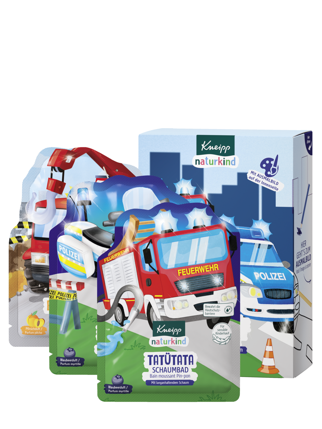 Naturkind Geschenkset Tat&uuml;tata - Linke Ansicht