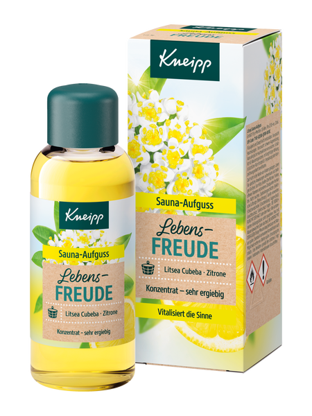 Sauna-Aufguss Lebensfreude - Vorderansicht