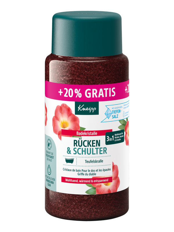 Badekristalle Rücken & Schulter