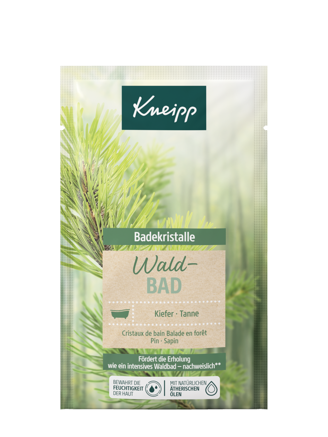 Badekristalle Waldbad - Vorderansicht