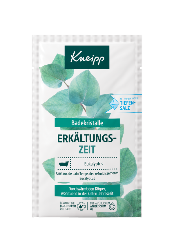Badekristalle Erk&auml;ltungszeit