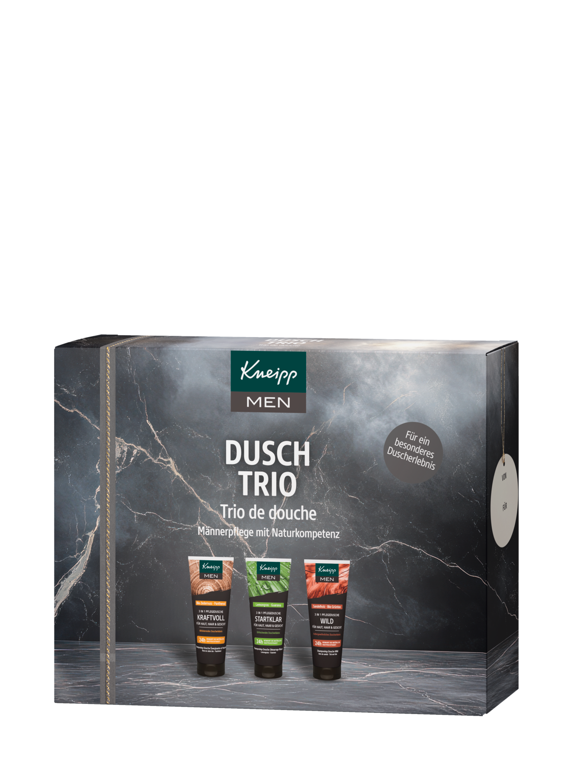 MEN Dusch-Trio - Vorderansicht