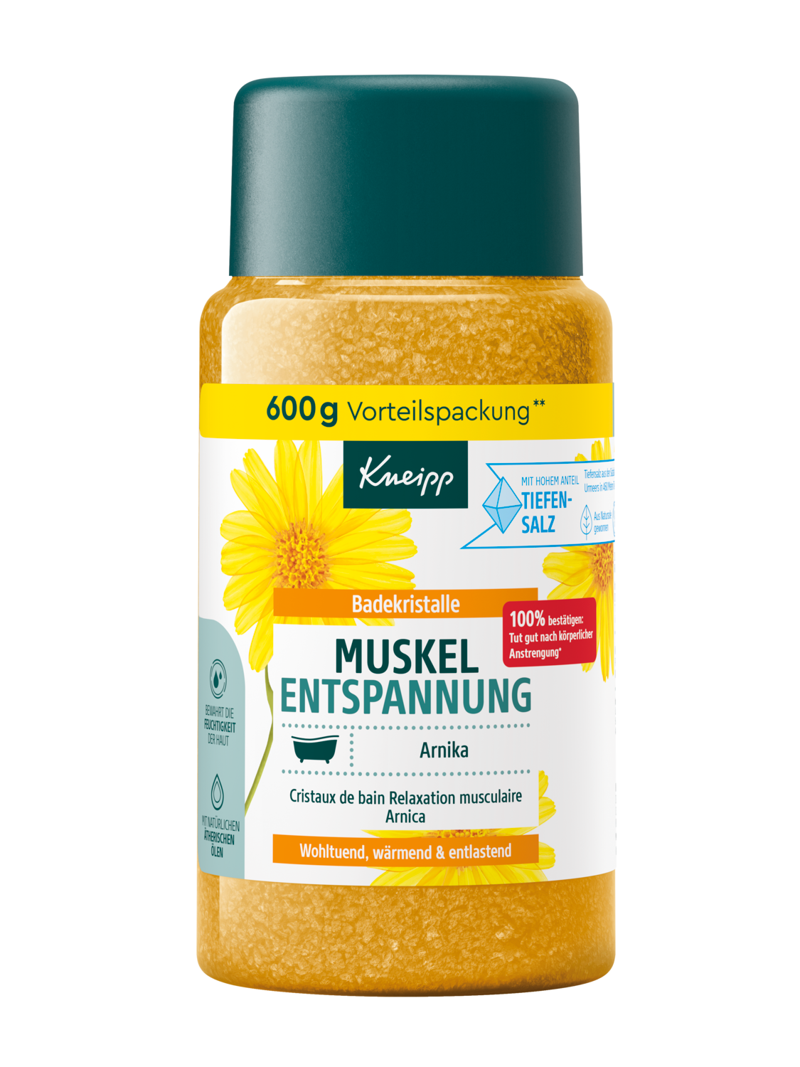 Badekristalle Muskel Entspannung - Vorderansicht