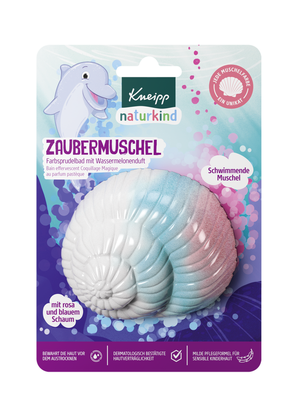 Naturkind Farbsprudelbad Zaubermuschel