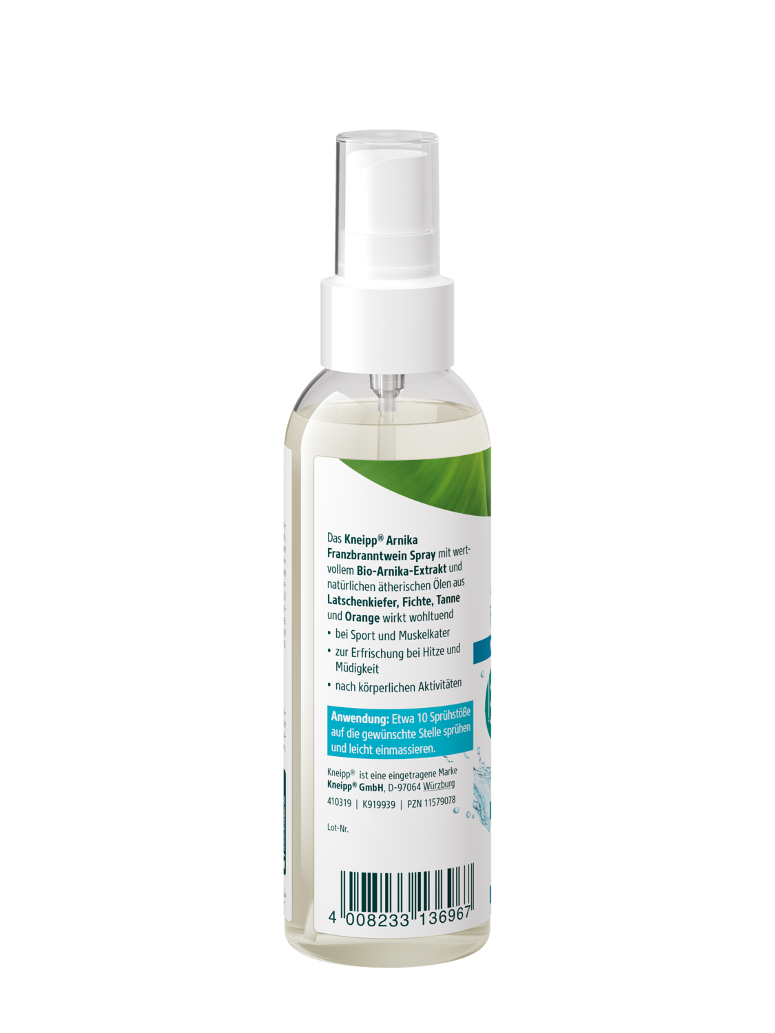 Arnika Franzbranntwein - Rechte Ansicht