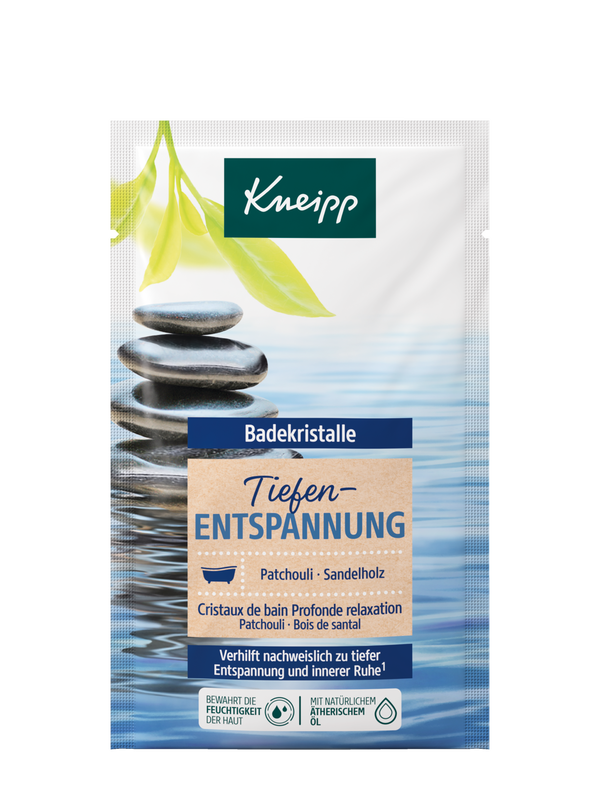 Badekristalle Tiefenentspannung