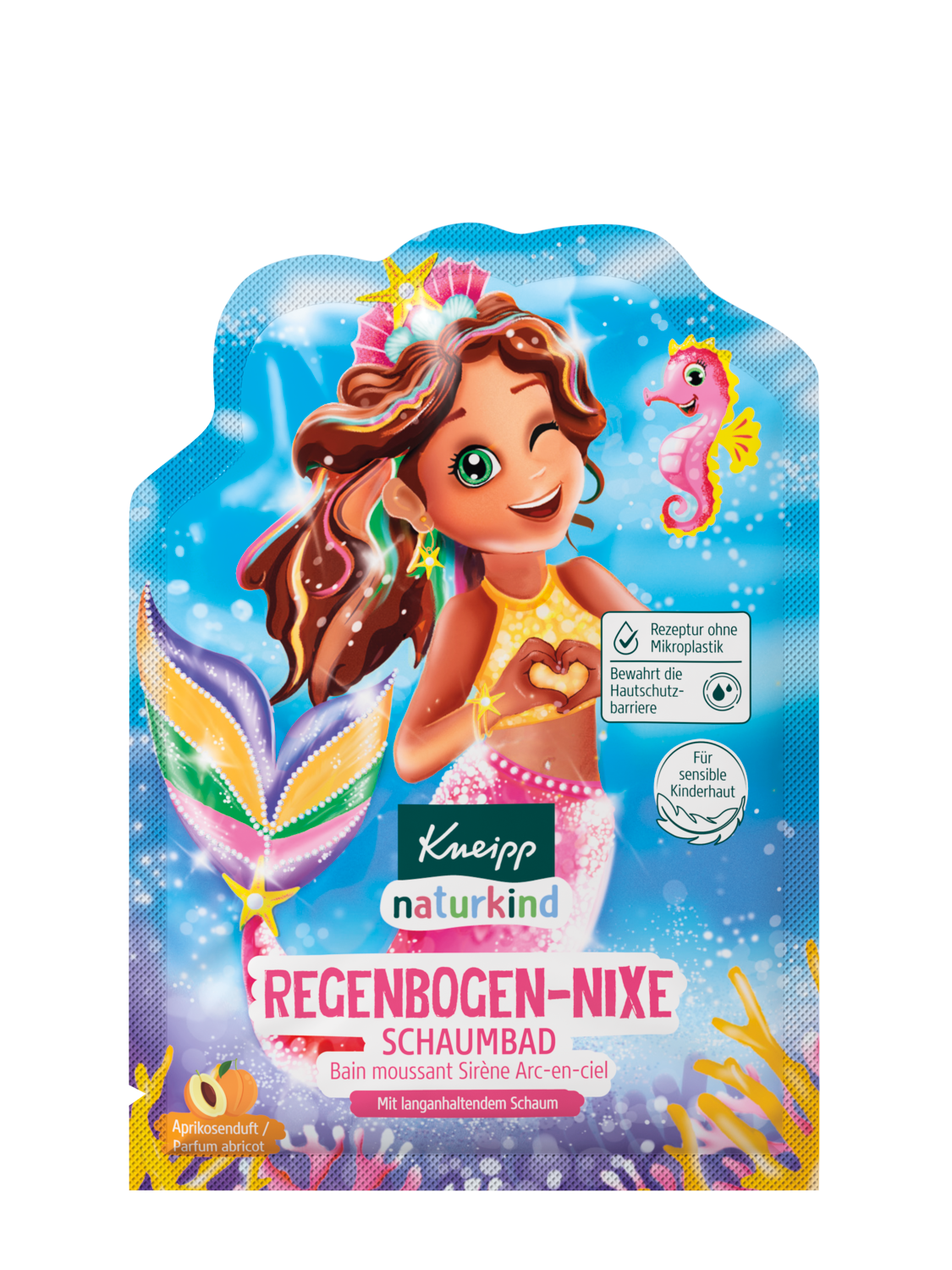 Naturkind Schaumbad Regenbogen-Nixe - Linke Ansicht