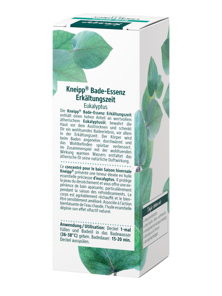 Bade-Essenz Erkältungszeit - Rückansicht
