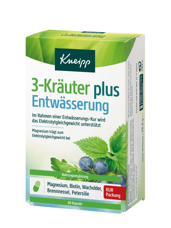 3-Kräuter plus Entwässerung