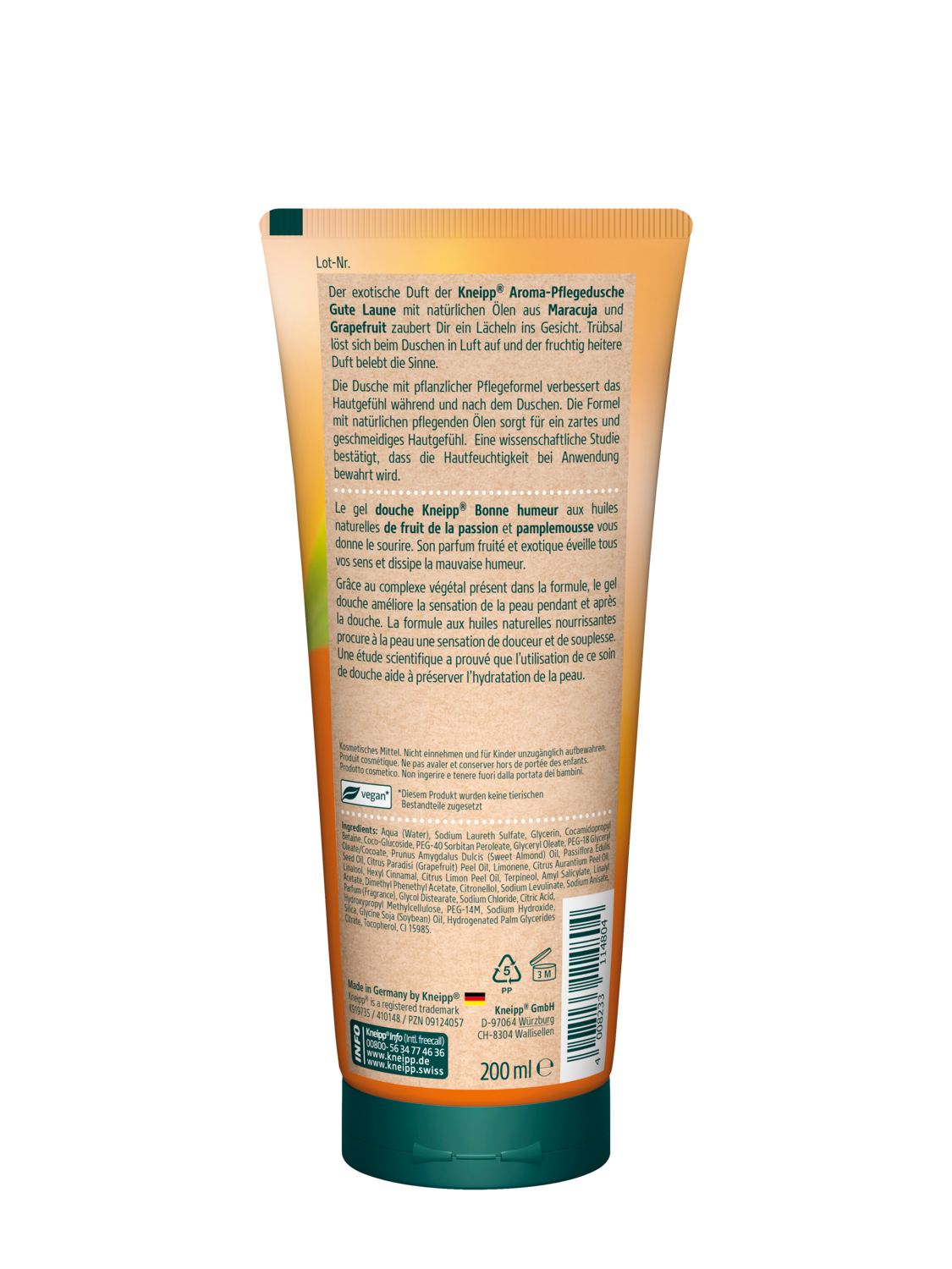 Aroma-Pflegedusche Gute Laune - R&uuml;ckansicht