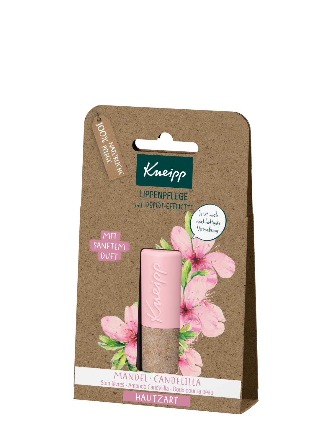 Lippenpflege Hautzart - Rechte Ansicht