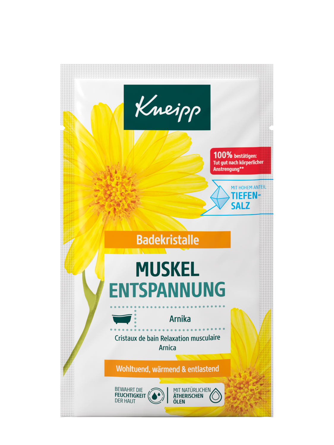 Badekristalle Muskel Entspannung - Vorderansicht