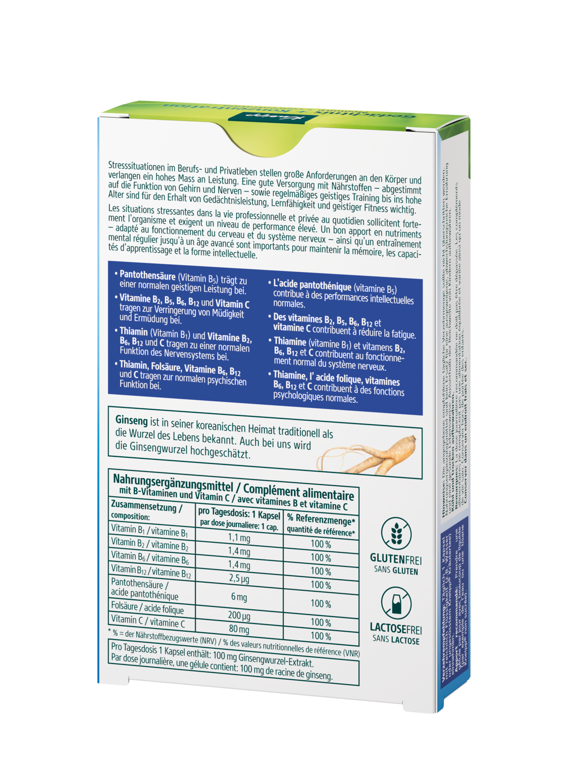 Ged&auml;chtnis + Konzentration - R&uuml;ckansicht