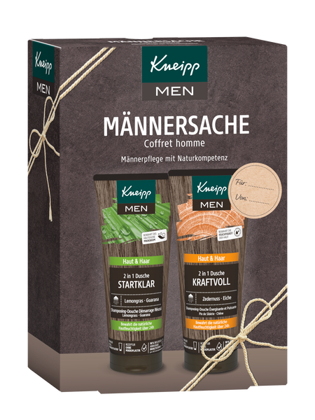 Geschenkset Männersache - Vorderansicht