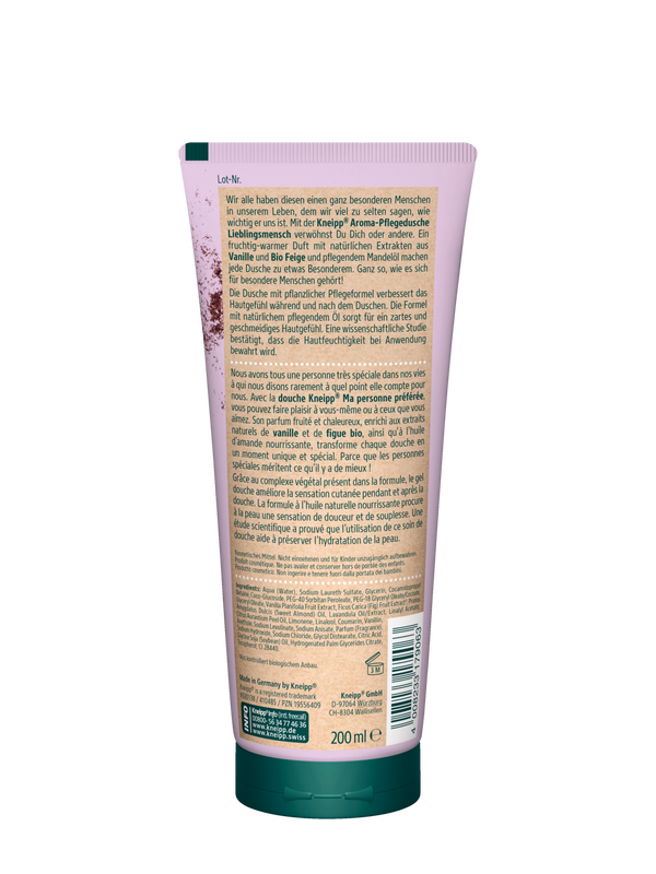 Aroma-Pflegedusche Lieblingsmensch