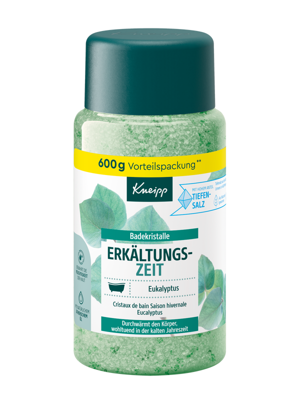 Badekristalle Erkältungszeit