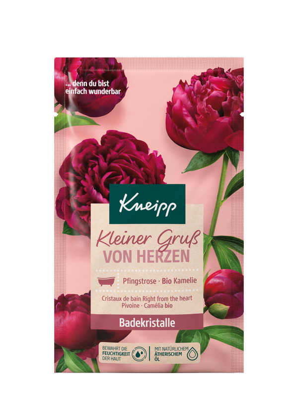 Badekristalle Kleiner Gruß von Herzen