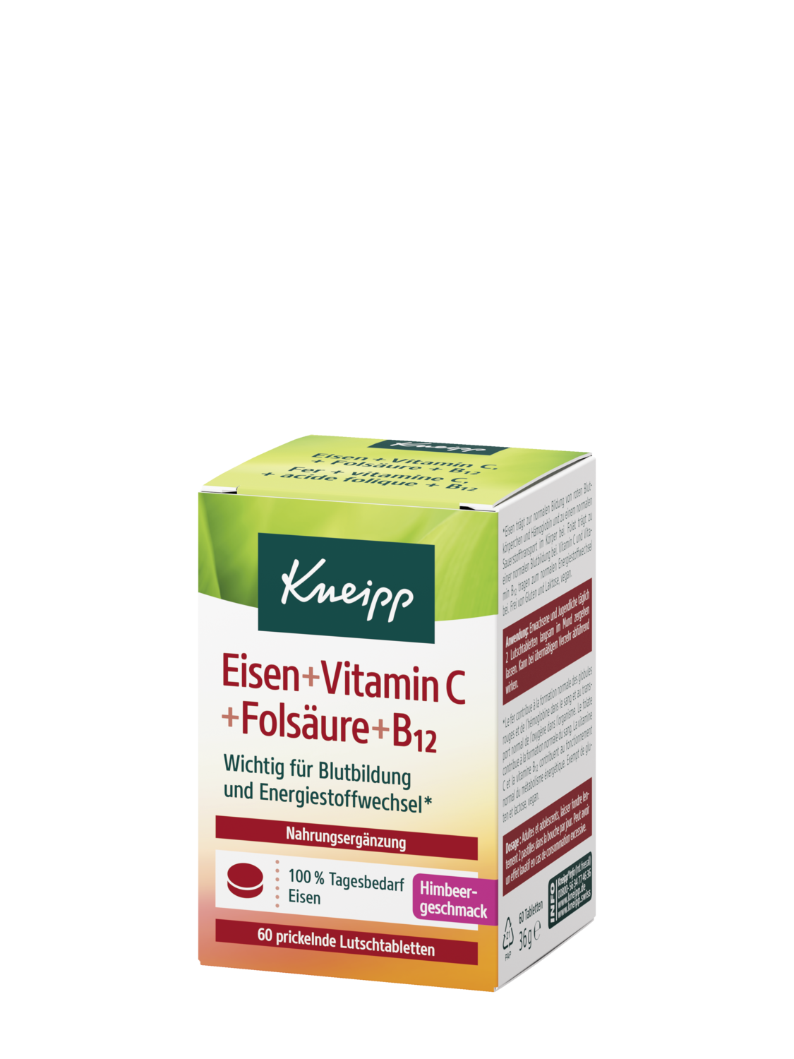 Eisen + Vitamin C, Fols&auml;ure + B1 - product.imageview.details