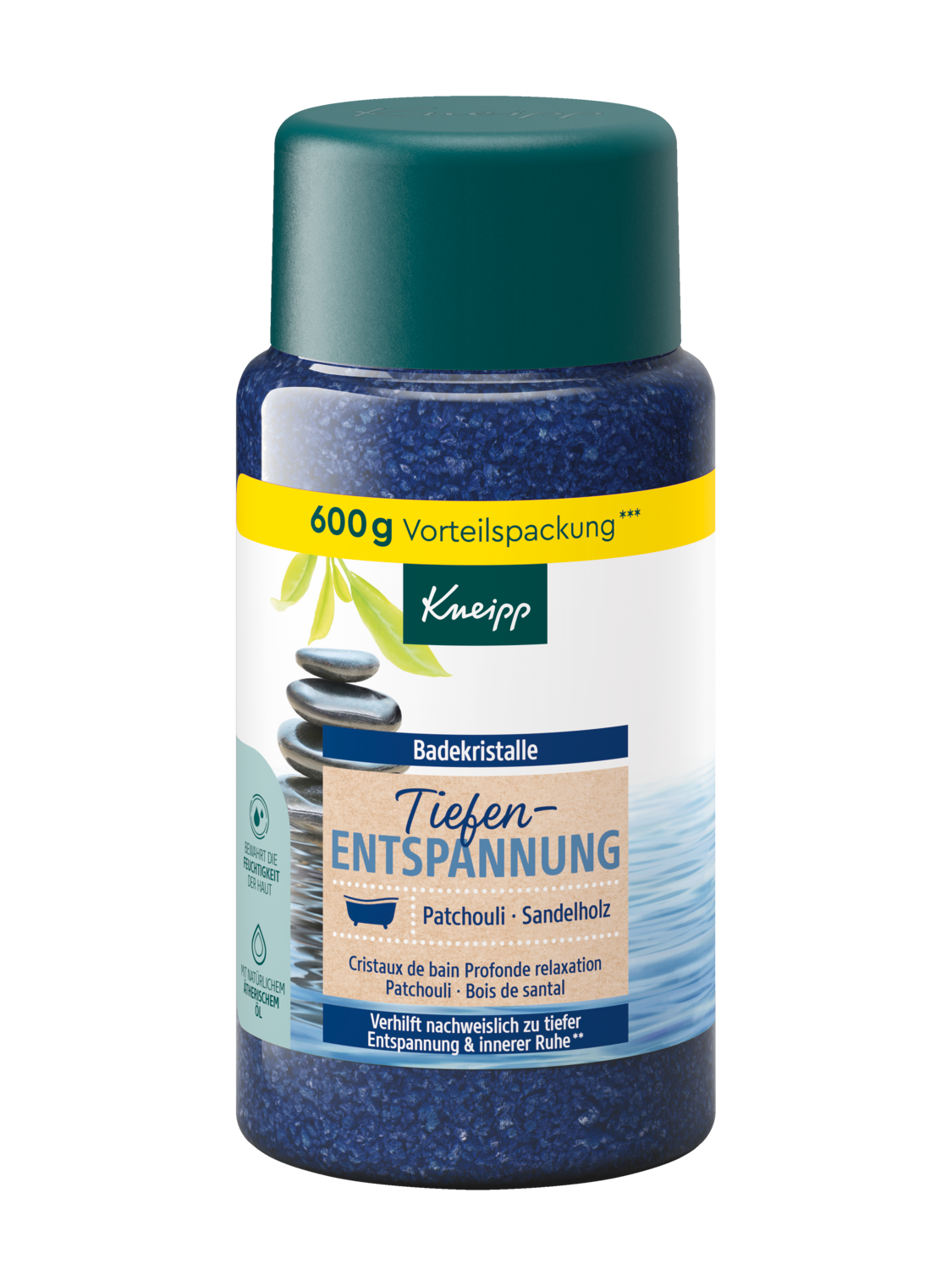 Badekristalle Tiefenentspannung - Vorderansicht