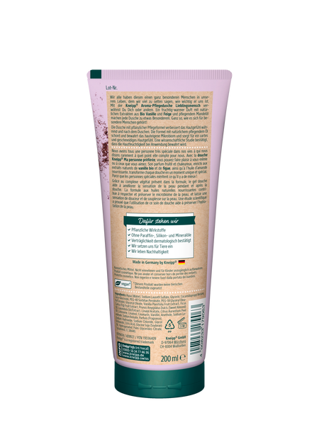Aroma-Pflegedusche Lieblingsmensch - Rückansicht